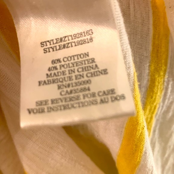 ALTAR’D STATE White & Yellow Top - Picture 7 of 7